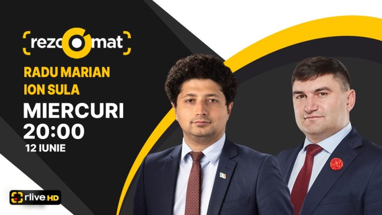 Agenda - Deputatul PAS, Radu Marian și liderul PSDE, Ion Sula, invitații emisiunii Rezoomat