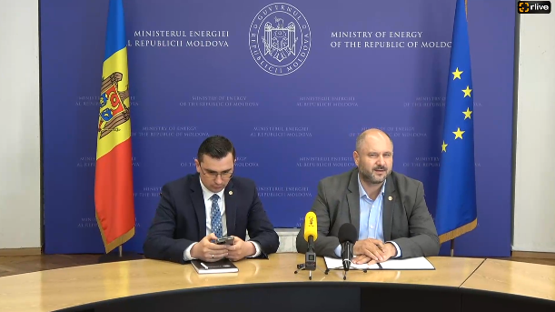 Conferință de presă organizată de Ministerul Energiei dedicată subiectului finalizării Сoncursului privind selectarea candidaților pentru funcția de membru al Consiliului de Administrație al SA „Moldovagaz”