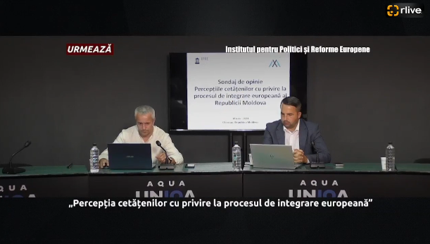 Prezentarea rezultatelor celui de-al doilea sondaj de opinie „Percepția cetățenilor cu privire la procesul de integrare europeană al Republicii Moldova”