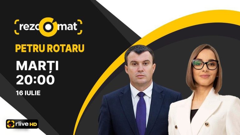 Ministrul Finanțelor, Petru Rotaru – invitatul emisiunii Rezoomat cu Ileana Pîrgaru