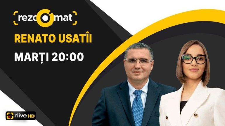 Președintele Partidului Nostru, Renato Usatii – invitatul emisiunii Rezoomat!