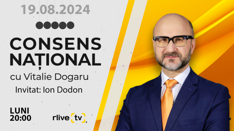 Ion Dodon, directorul general al Companiei Naționale de Asigurări în Medicină, invitat la „Consens Național”