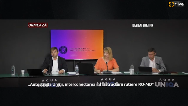 Dezbaterea publică „Autostrada Unirii, interconectarea infrastructurii rutiere din România și Republica Moldova”