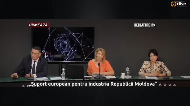 Dezbaterea publică „Suport european pentru industria Republicii Moldova: beneficii pentru angajatori și angajați”