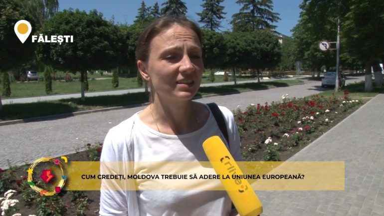 Aflaţi ce cred locuitorii din Făleşti despre integrarea europeană a Republicii Moldova