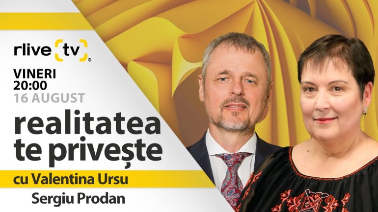 Sergiu Prodan, ministrul Culturii, invitat la „Realitatea te privește”