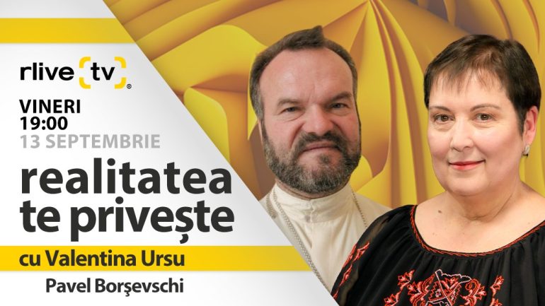 Agenda - Pavel Borşevschi, parohul Bisericii „Sfântul Dumitru” din Chişinău, invitatul emisiunii “Realitatea te privește”