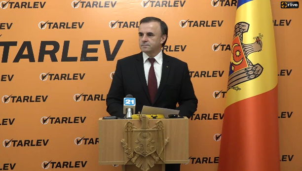 Briefing de presă susținut de Vasile Tarlev