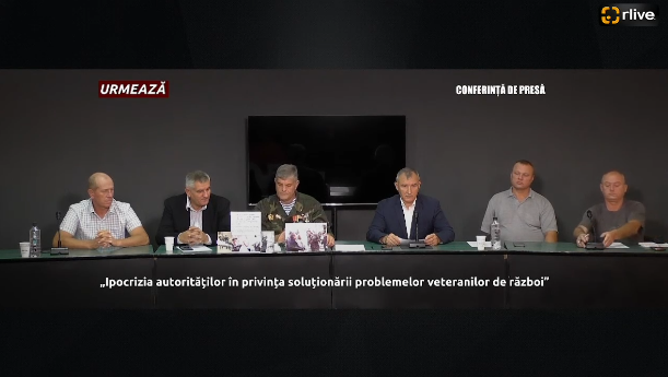 Agenda - Conferință de presă cu genericul: „Ipocrizia autorităților în privința soluționării problemelor veteranilor de război: Doar protestele ne mai pot salva”