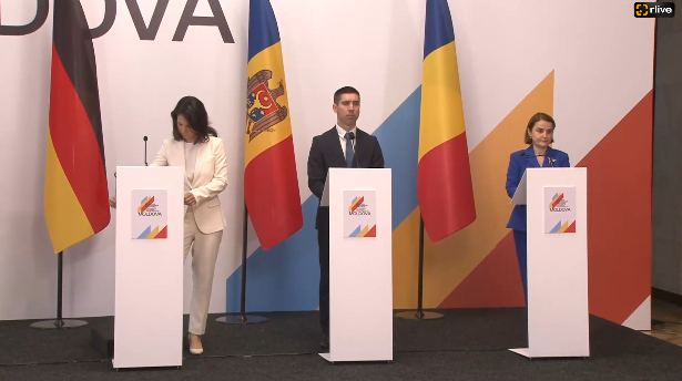 Declarații de presă din partea co-fondatorilor Conferinței Ministeriale a Platformei de Parteneriat pentru Republica Moldova