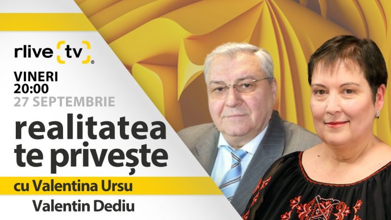 Agenda - Valentin Dediu, ex-director SIS, invitat la emisiunea „Realitatea te privește”