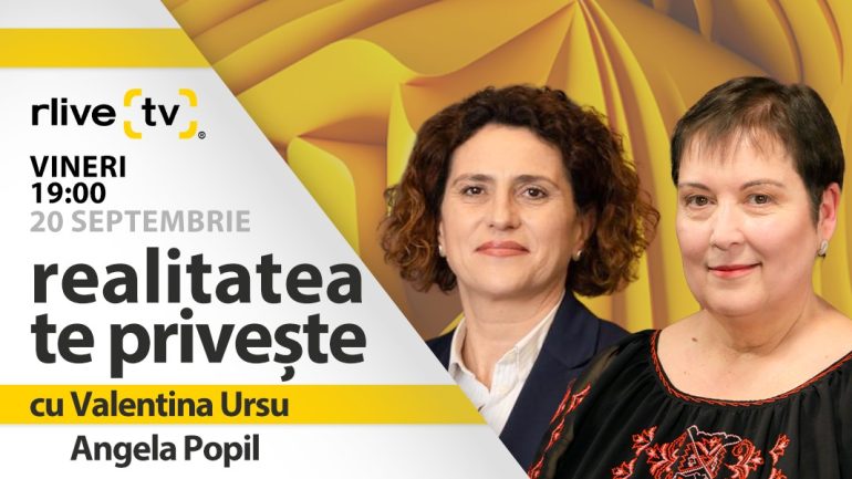 Agenda - Angela Popil, avocată și membră a Grupului de Experți în domeniul Justiției din cadrul IPRE, invitată la „Realitatea te privește”