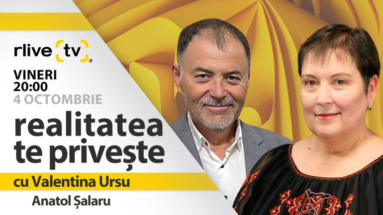 Agenda - Anatol Șalaru, invitat la „Realitatea te privește”