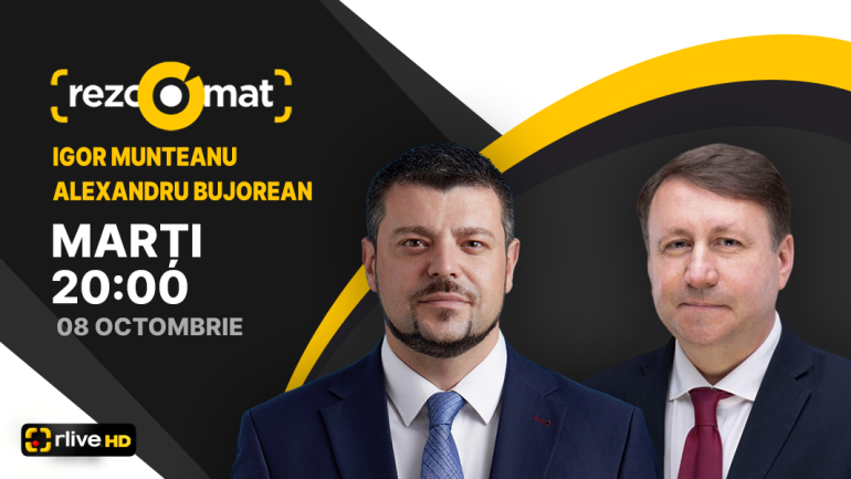 Agenda - Igor Munteanu și Alexandru Bujorean, invitații emisiunii „Rezoomat”