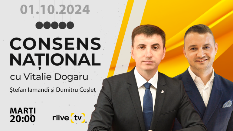 Agenda - Ștefan Iamandi, directorul Oficiului Național al Viei și Vinului, Dumitru Coșleț, expert în domeniul vinurilor, invitați la „Consens Național”