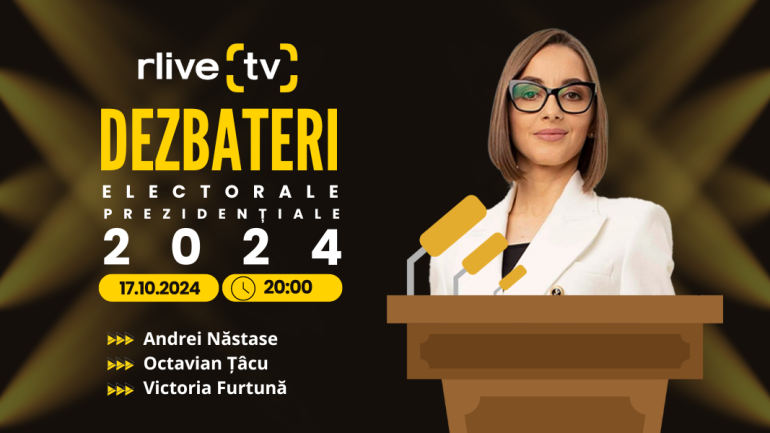 Agenda - Dezbateri electorale pentru alegerile prezidențiale, la RLIVE TV