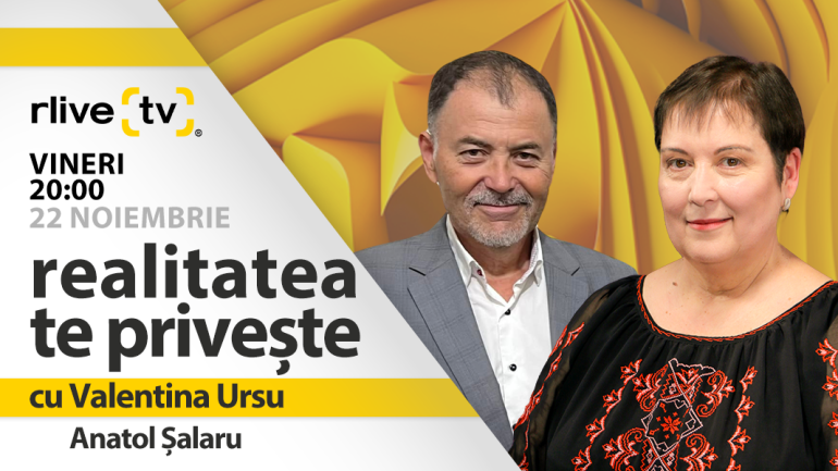 Agenda - Anatol Șalaru, fost ministru al Apărării, invitat la „Realitatea te privește”