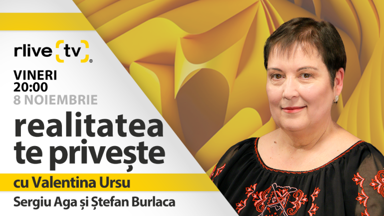 Agenda - Sergiu Aga și Ștefan Burlaca invitații la „Realitatea te privește”