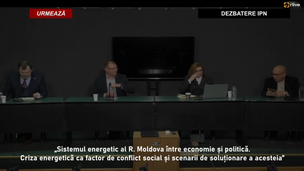 Dezbaterea publică la tema: „Sistemul energetic al Republicii Moldova între economie și politică. Criza energetică ca factor de conflict social și scenarii de soluționare a acesteia”