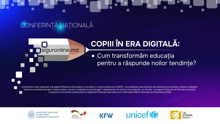 Conferință națională COPIII ÎN ERA DIGITALĂ: Cum transformăm educația pentru a răspunde noilor tendințe?