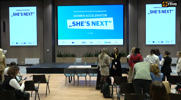 Agenda - Eveniment de încheiere a programului Women Accelerator “She’s Next”