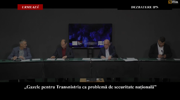 Dezbaterea publică la tema: „Gazele pentru Transnistria ca problemă de securitate națională”