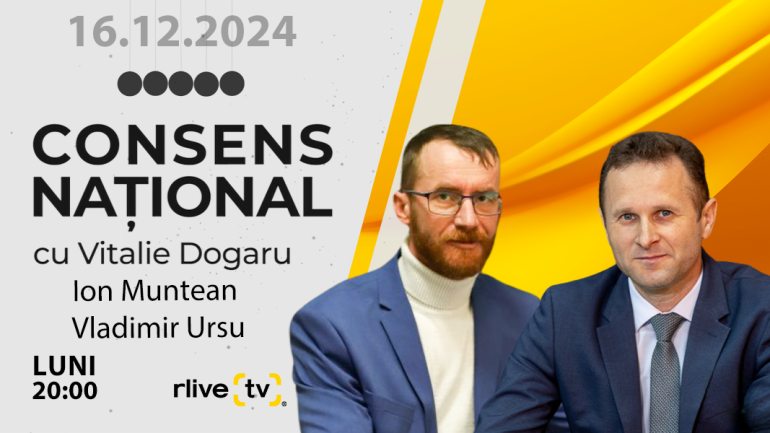 Ion Muntean, directorul Centrului Național de Energie Durabilă și Vladimir Ursu, directorul executiv al Asociației „Renașterea Rurală”, invitați la „Consens Național”