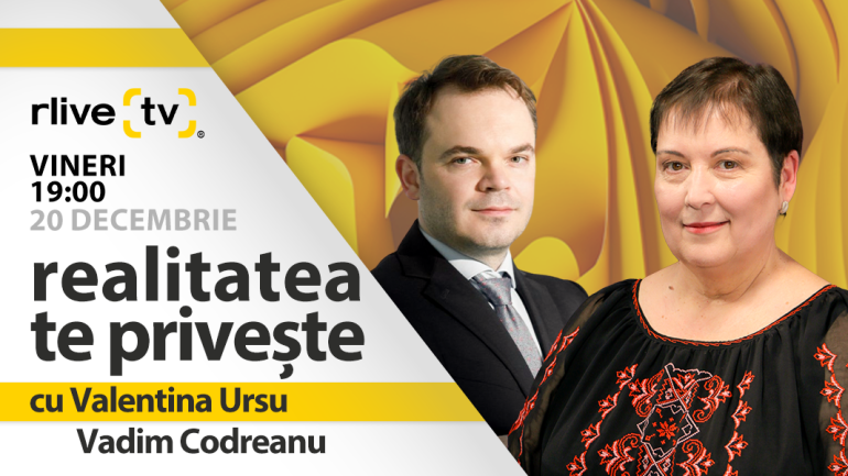 Agenda - Vadim Codreanu, directorul Organizației pentru Dezvoltarea Antreprenoriatului (ODA), invitat la „Realitatea te privește”