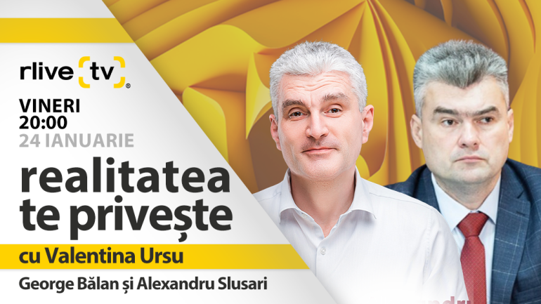 Agenda - George Bălan, Alexandru Slusari și Alexandru Tănase, invitații la „Realitatea te privește”