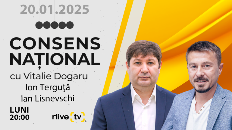 Agenda - Ian LISNEVSCHI, politolog, director Intellect Group și Ion TERGUȚĂ, jurnalist, invitați la emisiunea Consens Național