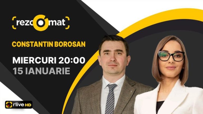 Agenda - Particularitățile crizei energetice, în dezbateri la RliveTV! Constantin Borosan este invitatul emisiunii Rezoomat