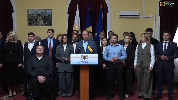 Conferință de presă susținută de Primarul General, Ion Ceban