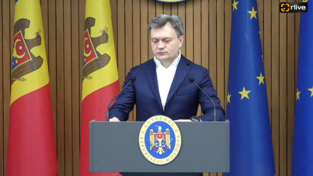 Conferință de presă susținută de prim-ministrul Dorin Recean, pe subiectul proiectelor prioritare de infrastructură rutieră