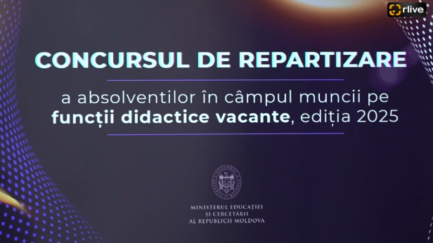 Conferință de presă organizată de Ministerul Educației și Cercetării al Republicii Moldova, în parteneriat cu Institutul Național pentru Educație și Leadership, despre repartizarea absolvenților facultăților cu profil pedagogic în câmpul muncii