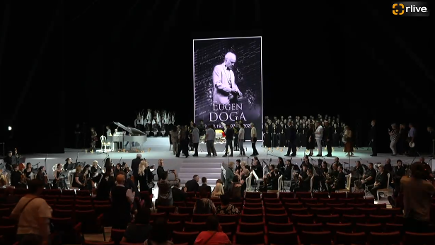 Funeraliile maestrului Eugen Doga