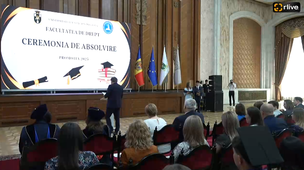 Înmânarea diplomelor studenților Facultății de Drept, Promoția 2025