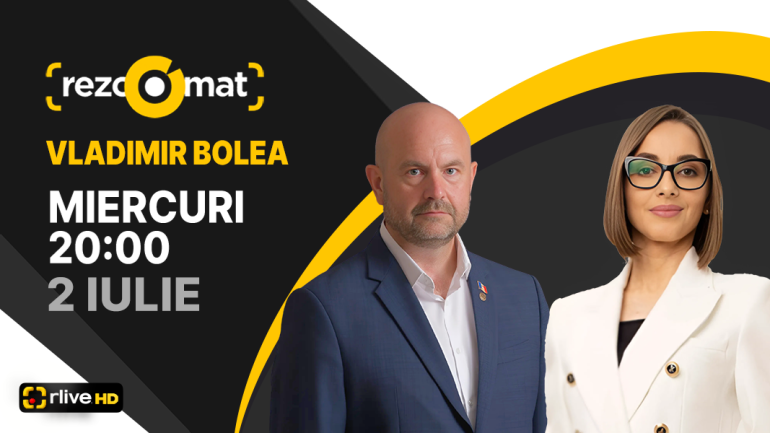 Ministrul Infrastructurii și Dezvoltării Regionale, Vladimir Bolea, este invitatul emisiunii Rezoomat!