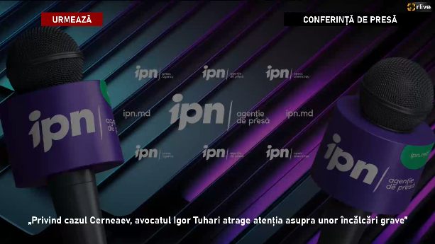 Conferință de presă cu genericul: „privind cazul Cerneaev, avocatul Igor Tuhari atrage atenția asupra unor încălcări grave”