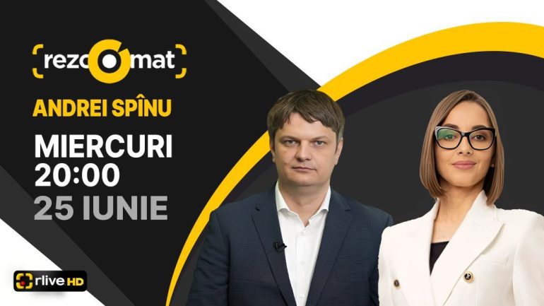 Discuții despre proiectele de infrastructură aflate sub lupa procurorilor! Andrei Spînu, invitat la Rezoomat