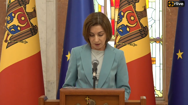 Briefing de presă susținut de Președintele Republicii Moldova, Maia Sandu, după ședința Consiliului Suprem de Securitate din 30 iulie 2025
