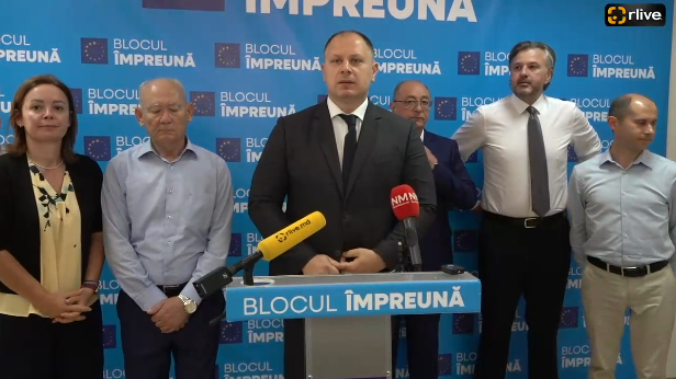 Conferință de presă organizată de Blocul Împreună cu tema „Extinderea Blocului Împreună”