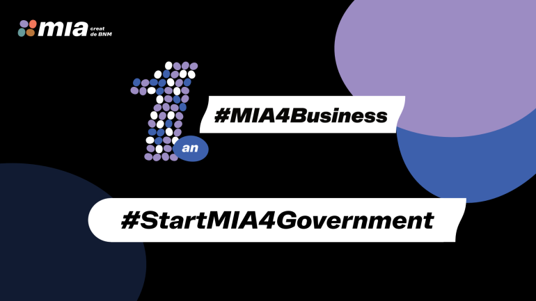 Evenimentul aniversar dedicat unui an de la lansarea funcționalității MIA pentru Afaceri (plăți P2B – Person to Business)