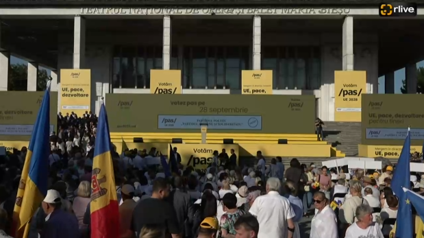 Eveniment de lansare a PAS în campanie electorală pentru alegerile parlamentare din 28 septembrie 2025