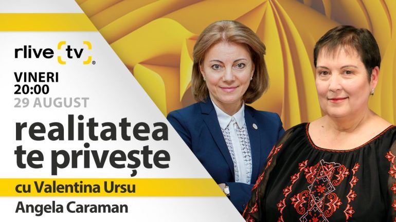 Angela Caraman, președinta Comisiei Electorale Centrale, invitată emisiunii „Realitatea te privește”