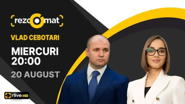 Fondatorul Partidului Democrat Modern, Vladimir Cebotari, este invitatul emisiunii Rezoomat