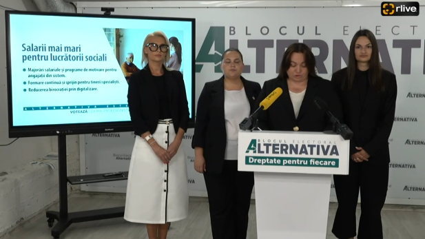 Blocul electoral ALTERNATIVA prezentă programul pe domeniul social