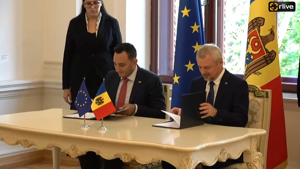 Ceremonia de semnare a Acordului de aderare a Republicii Moldova la Programul Uniunii Europene „Europa Creativă”