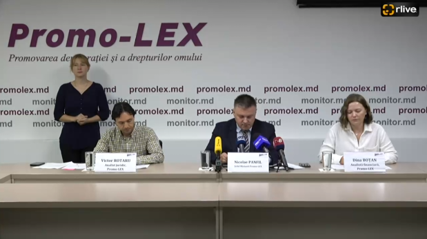 Conferință de presă organizată de Asociația Promo-LEX de lansare a Raportului nr.3 al Misiunii de observare a alegerilor parlamentare din 28 septembrie 2025