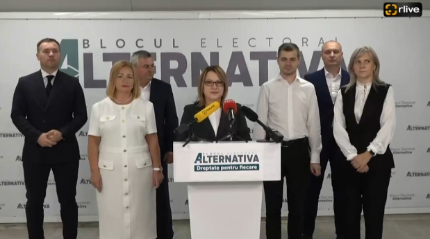Conferință de presă susținută de reprezentanții blocului Alternativa