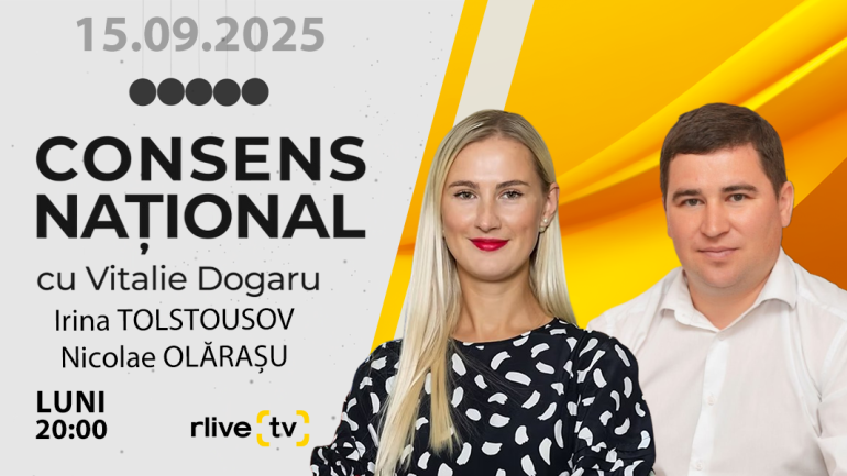 „Consens Național” cu Vitalie Dogaru: Jurnaliști, bloggeri și filme, o nouă strategie de promovare a Republicii Moldova